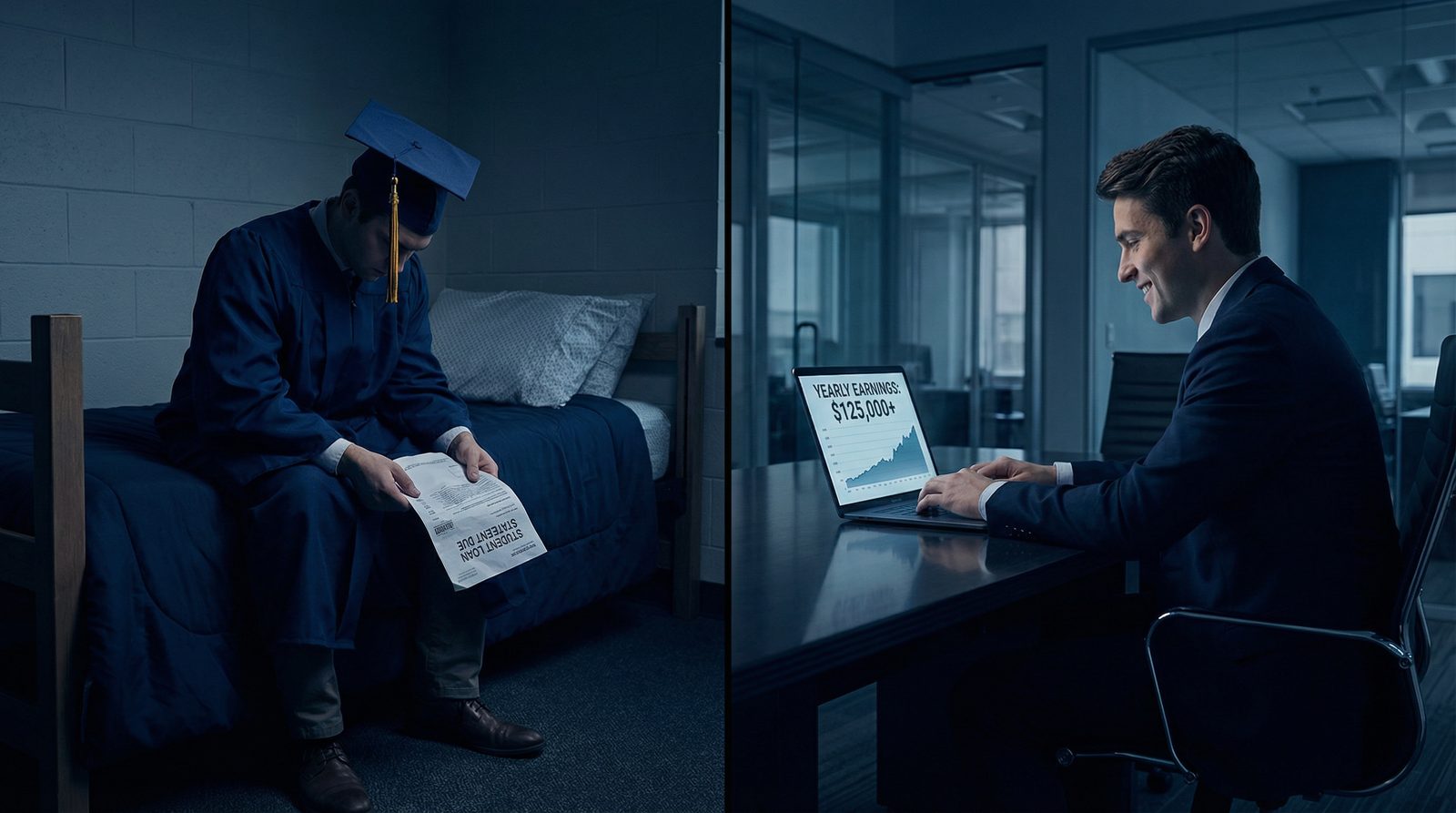 Skip the debt. Start earning.